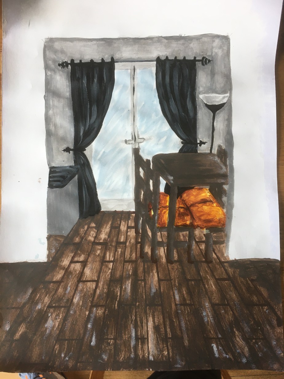 Part 2: Project 4: Drawing and Painting&nbsp;Interiors